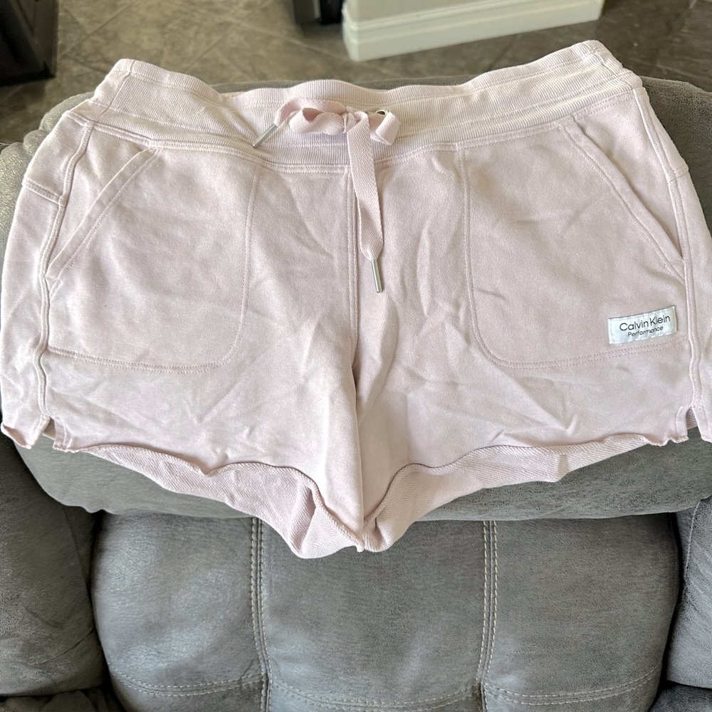 CK shorts.